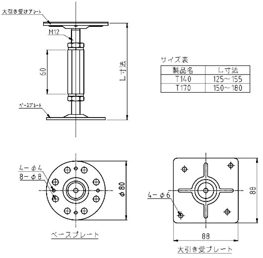 晃和 - スリーS鋼製束ミニ